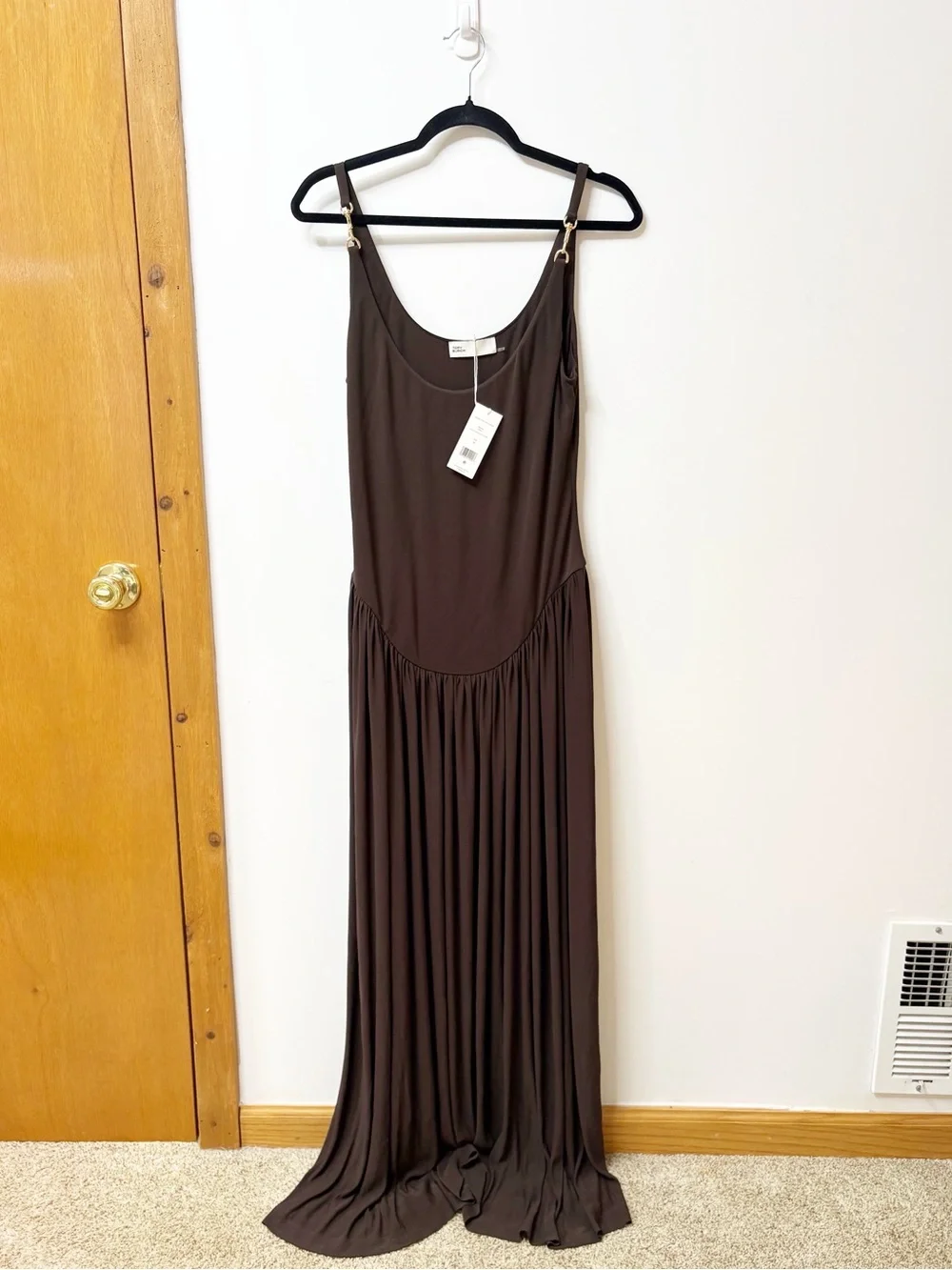 New Tory Burch Jersey Clip Tank Dress
